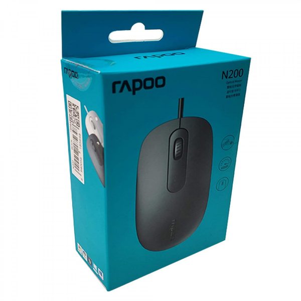 موس سیم دار Rapoo مدل N200