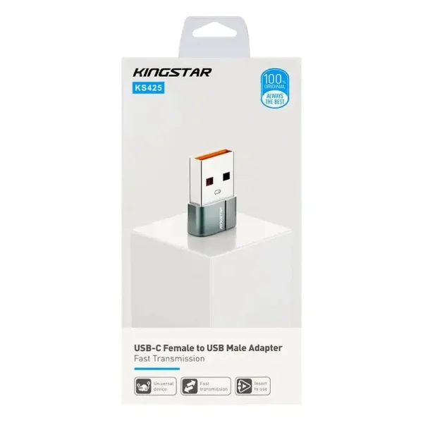 تبدیل  USB TO Type-C کینگ استار مدل KS425