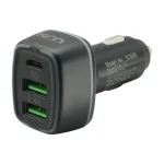 شارژر فندکی تسکو مدل TCG35 + کابل تبدیل MicroUSB